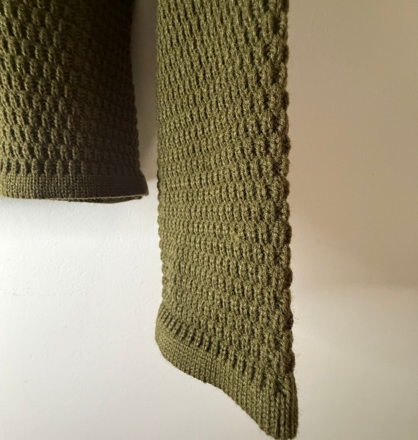 veste en maille kaki Sé Pop !