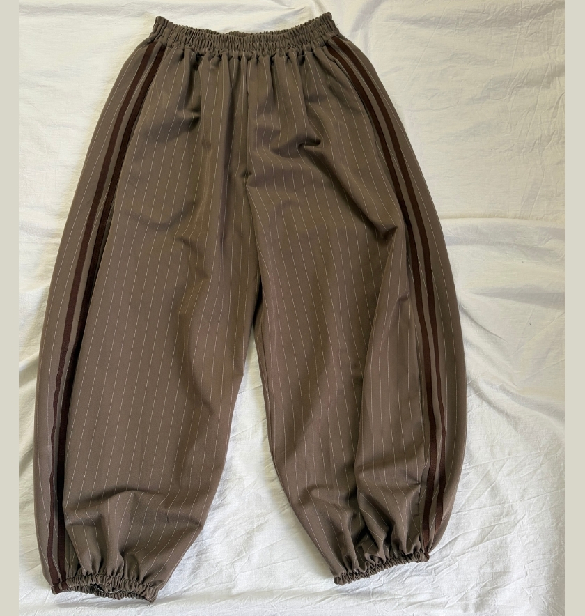 PANTALON FLUIDE KAKI
